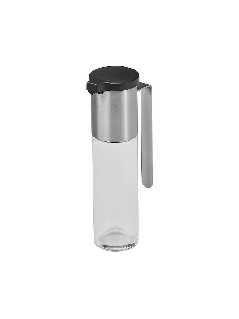 WMF Basic Essig- Ölspender 120ml, Essig und Öldosierer mit Aromadeckel, Rücklauföffnung, Glasbehälter, Cromargan Edelstahl mattiert