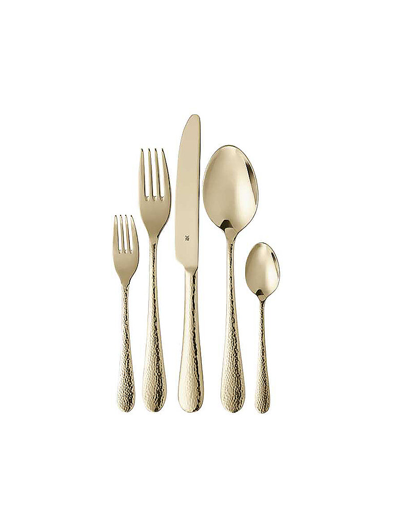 WMF Besteck-Set 30-teilig Gold Edition SITELLO Cromargan silber – WMF