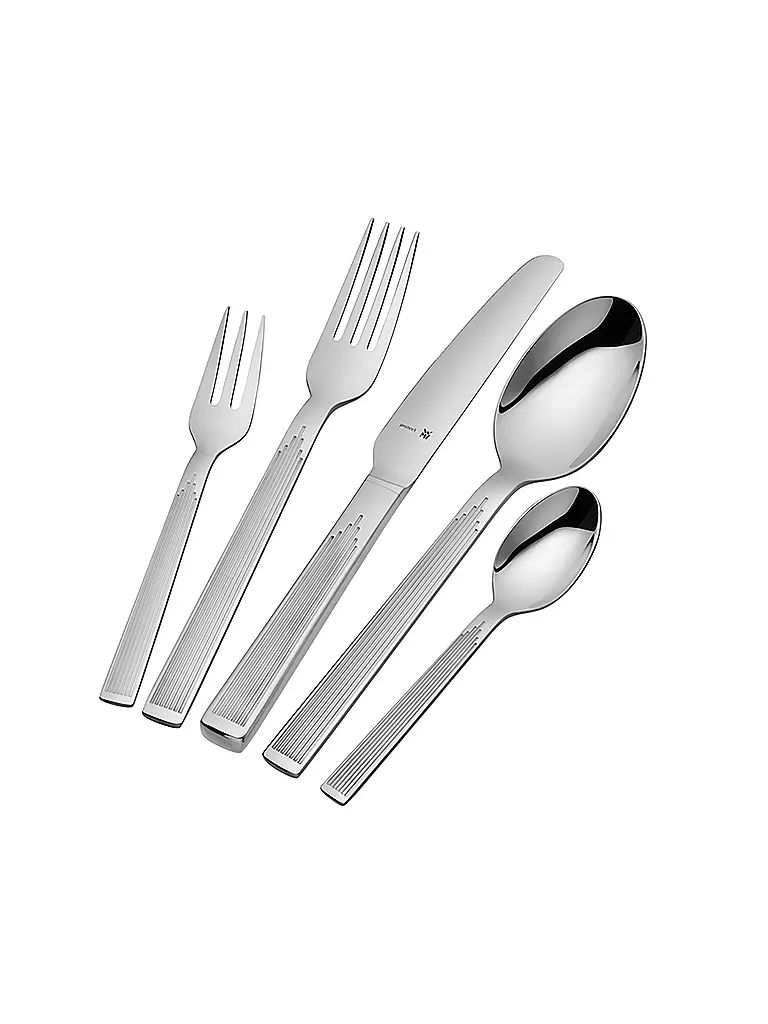 WMF | Art Deco Besteck-Set 66-teilig Cromargan protect® | silber