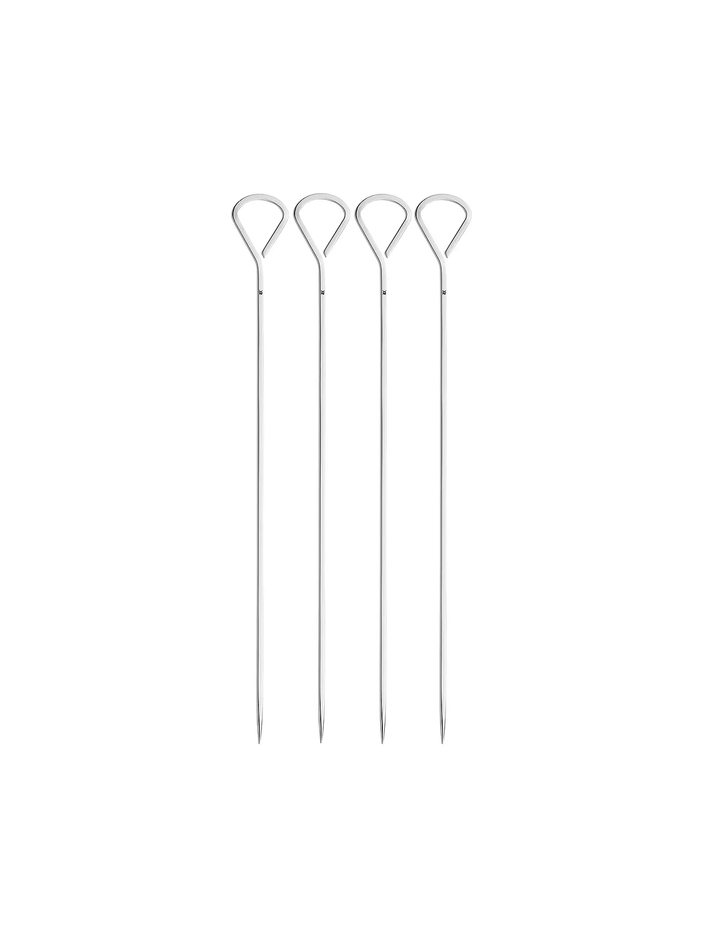 WMF | BBQ Kleine Grillspieße 37cm4tlg | silber