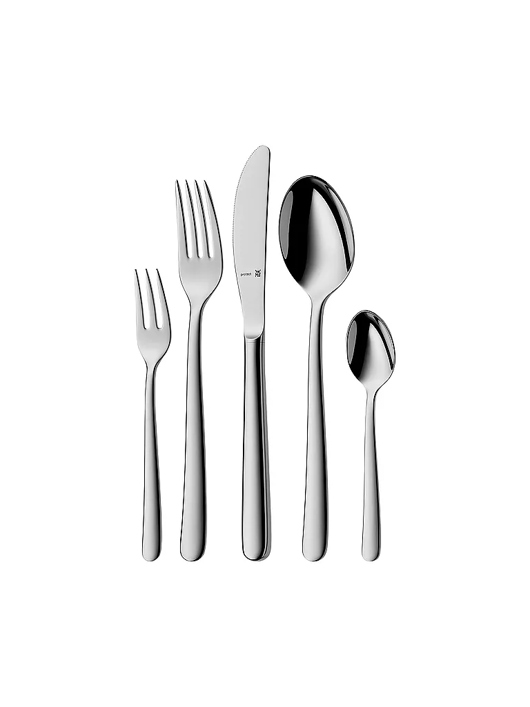 WMF | Besteck Set 30-teilig Kult Plus Cromargan Protect | silber