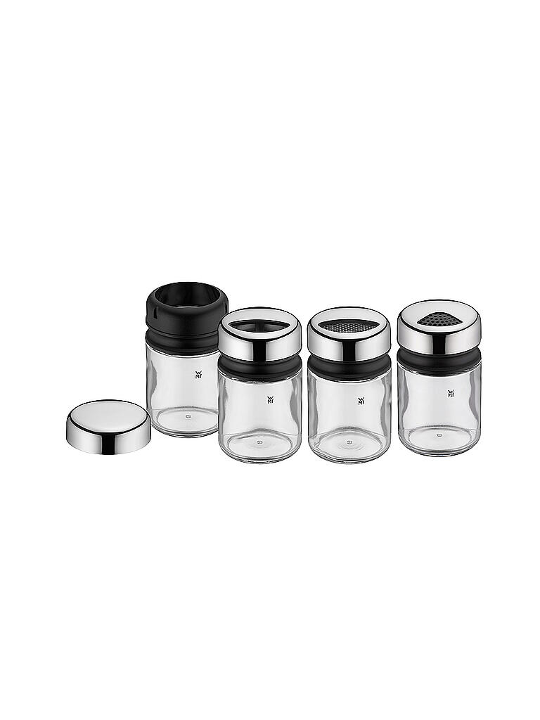 WMF | Depot Streuer-Set 4tlg 9,5cm Glas/Cromargan | transparent