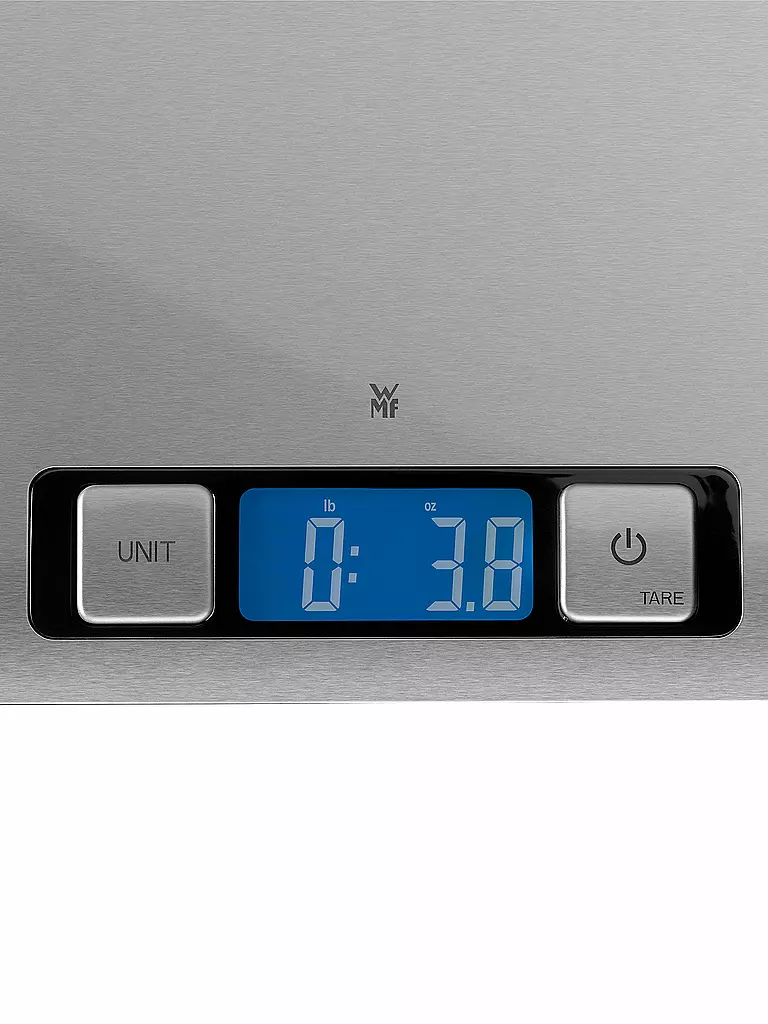 WMF | Digitale Küchenwage Edelstahl | silber
