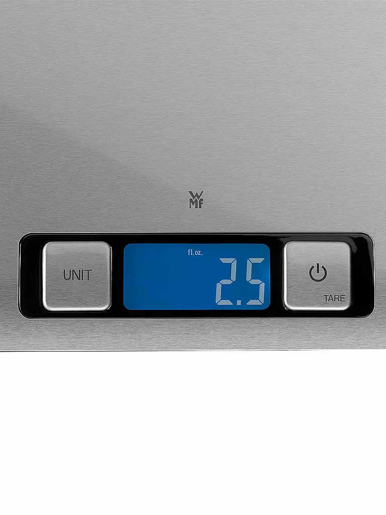 WMF | Digitale Küchenwage Edelstahl | silber