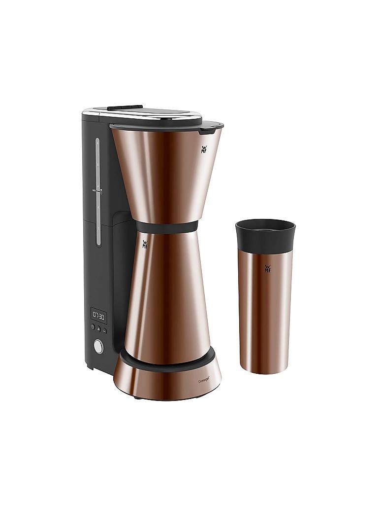 WMF | Küchenminis Aroma Kaffeemaschine mit Thermoskanne | kupfer