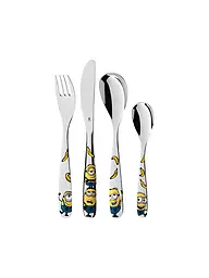 WMF | Kinderbesteck-Set 4-teilig Minions  | bunt