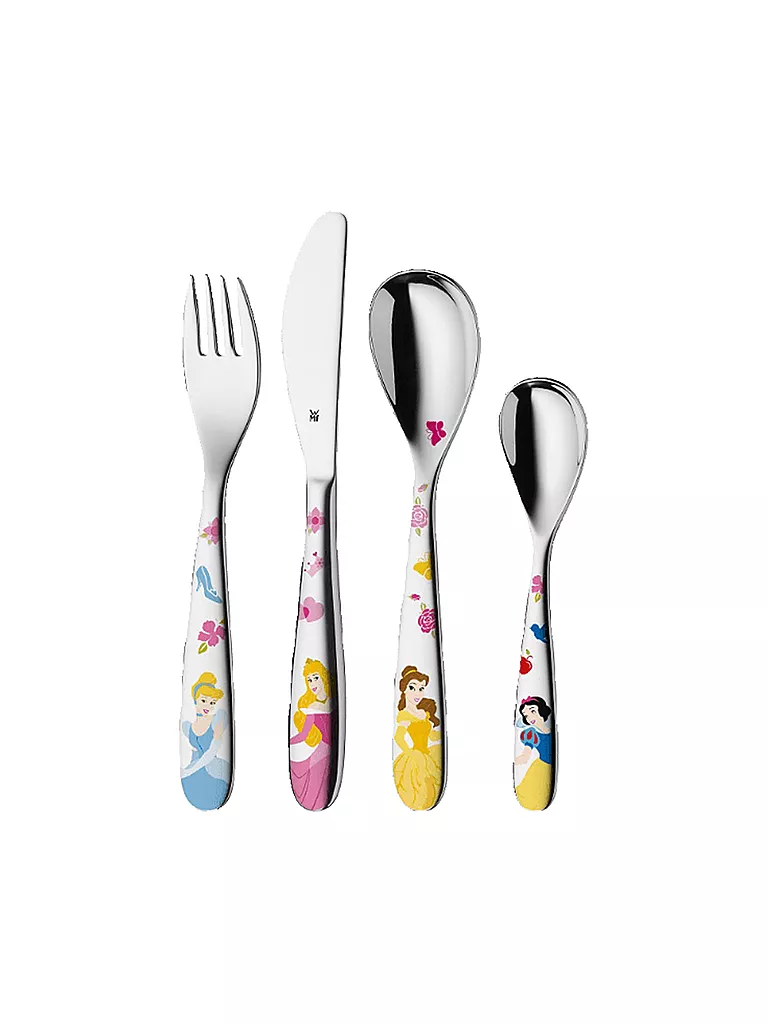 WMF | Kinderbesteck-Set 4-teilig Princess | silber