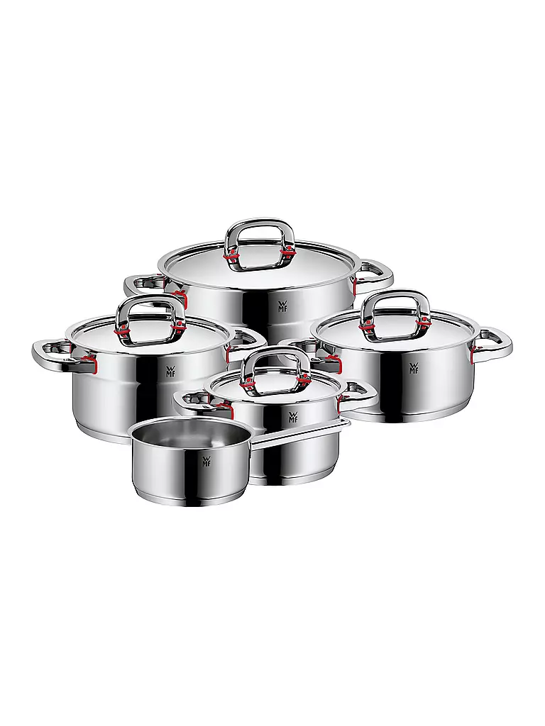 WMF | Kochtopf Set 5-teilig PREMIUM ONE Cromargan | silber