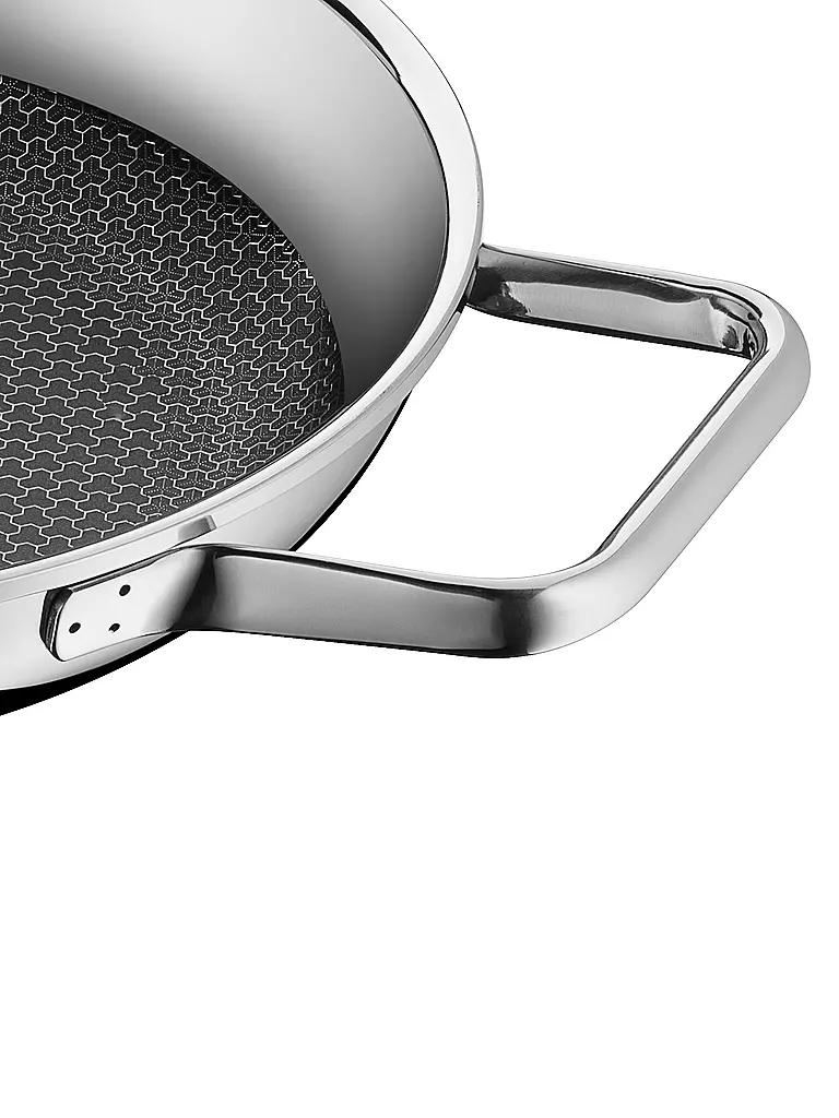 WMF Profi Resist Pfannen Set 2-teilig - 24cm & 28cm, Wabenstruktur, Für Induktion