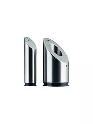 WMF | Salz- und Pfeffer Set BASIC 9,5cm Cromargan / Matt | silber