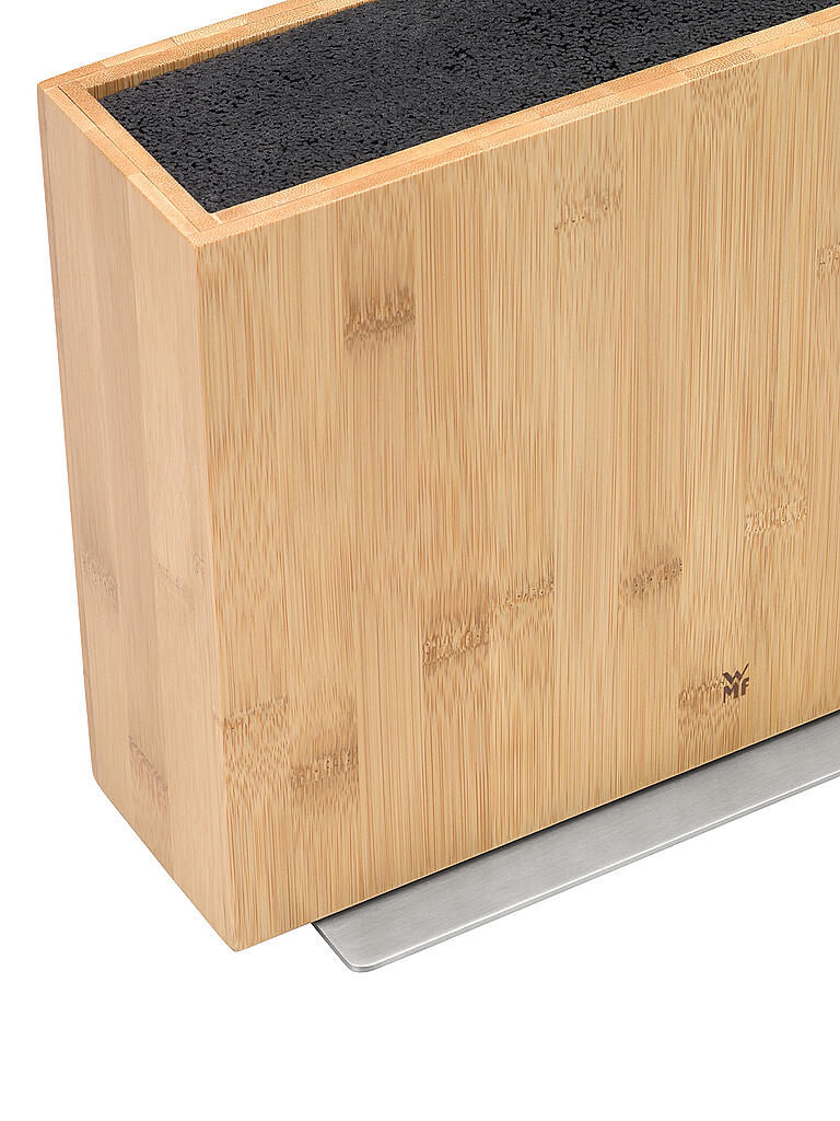 WMF | Smart Storage Messerblock kompakt, unbestückt Bambus | braun