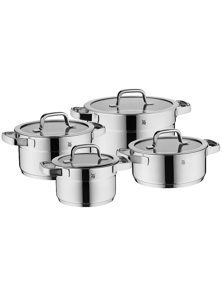 WMF | Topf-Set "Compact Cuisine" 4-tlg. (Cromargan) | silber