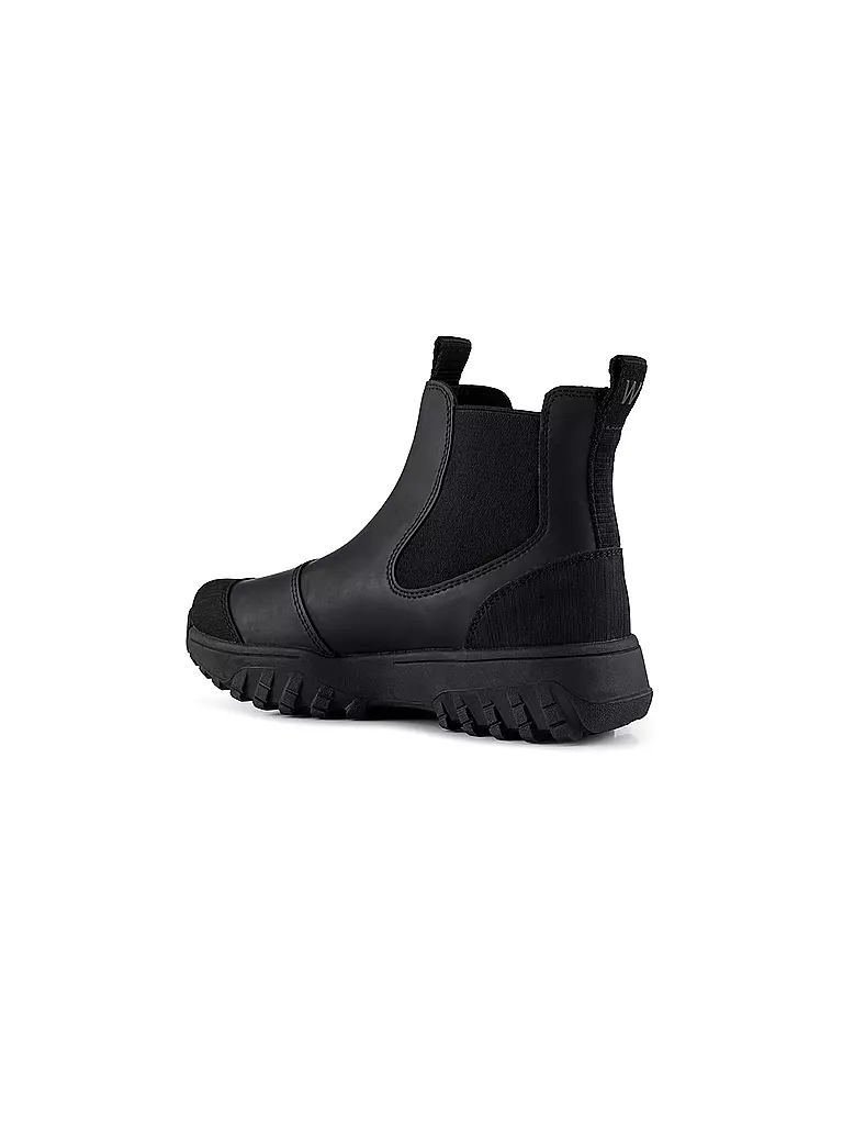 WODEN | Chelsea Boots Magda Track | schwarz