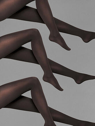 WOLFORD | Strumpfhose VELVET DE LUXE 66 3-er Pkg black