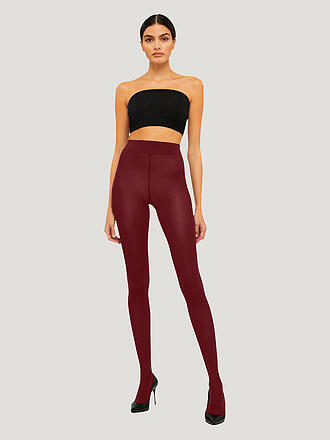 WOLFORD | Feinstrumpfhose VELVET 66 DEN midnight red