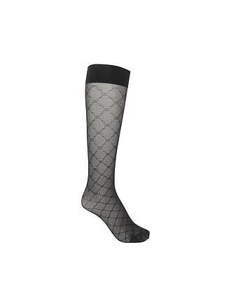 WOLFORD | Kniestrümpfe SHEER PATTERN 30 DEN black