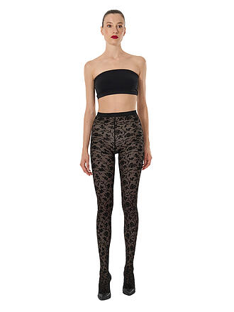 WOLFORD | Modestrumpfhose ROSE 20 DEN black/black