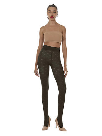 WOLFORD | Modestrumpfhose DAISY COTTON soft cacao