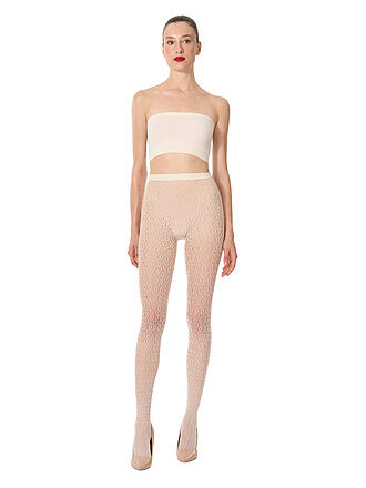 WOLFORD | Modestrumpfhose DAISY NET  Buttercream