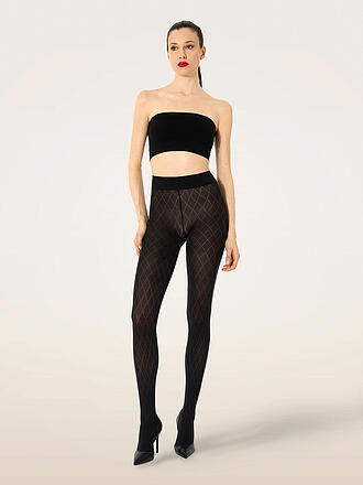 WOLFORD | Modestrumpfhose  COTTON DIAMOND  black