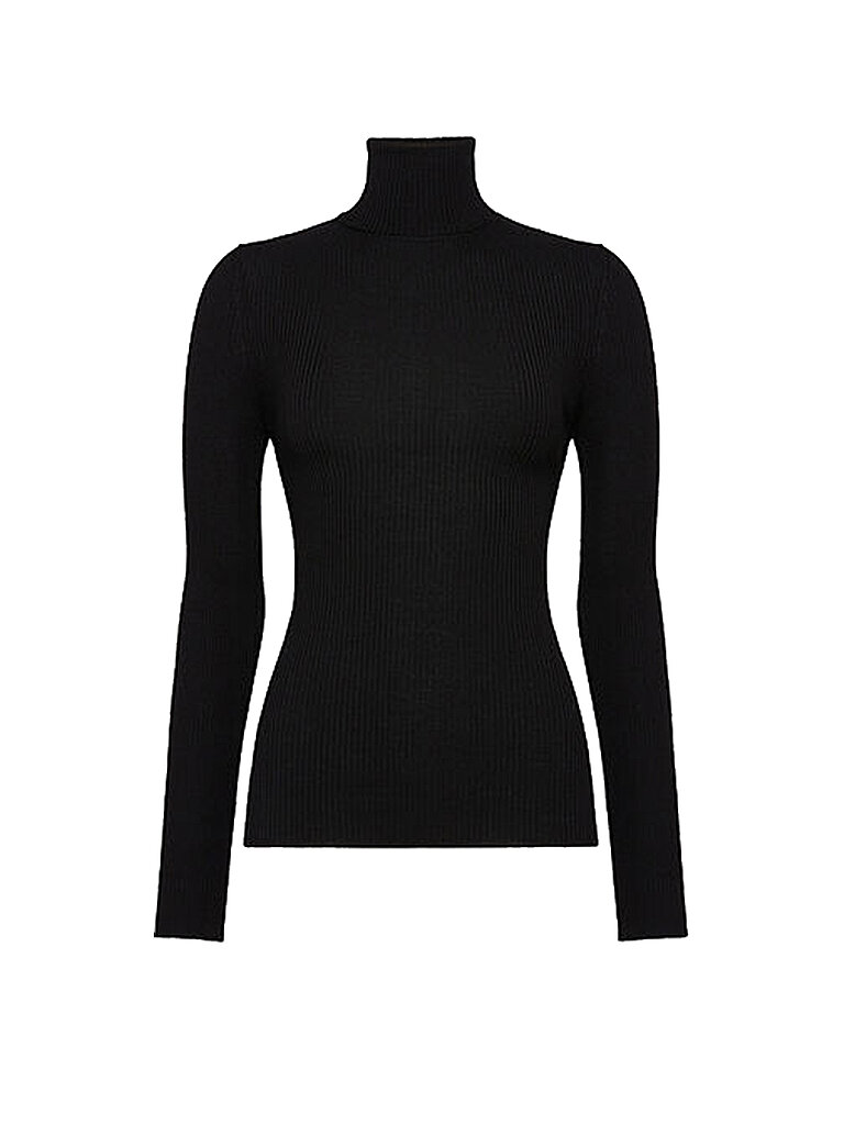 WOLFORD Rollkragenpullover nero | S