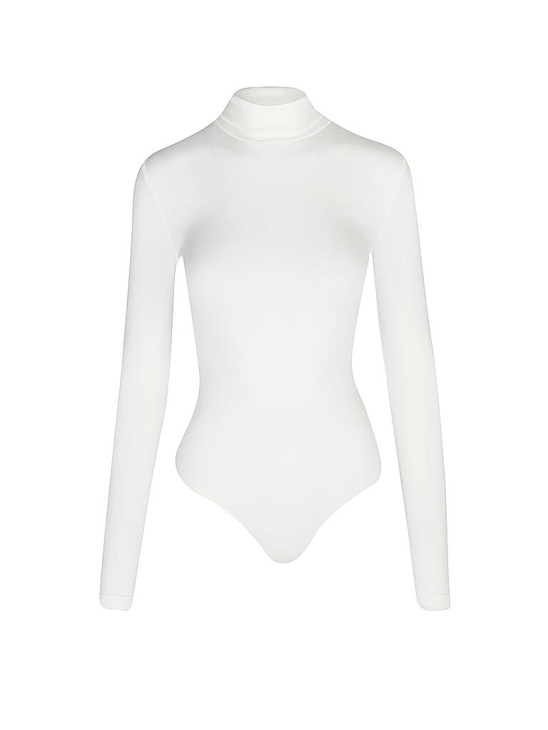 Body Wolford Couleur Blanc/ivoire Taille M - Occasion En Parfait état, En Coton/élasthanne/polyamide