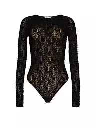 WOLFORD | Body STRUCTURED LACE black  | schwarz
