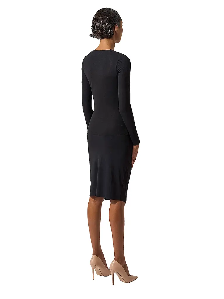 WOLFORD | Langarmshirt PURE TOP Black  | Schwarz