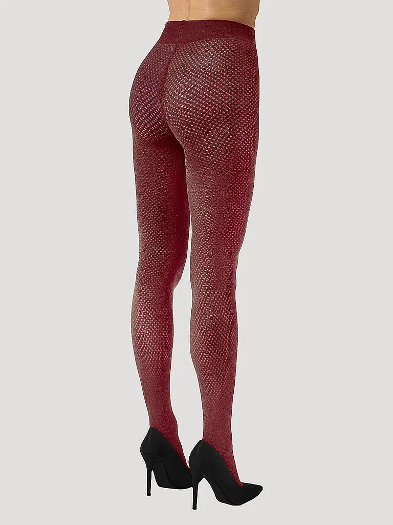 WOLFORD | Modestrumpfhose COTTON DOT midnight | 