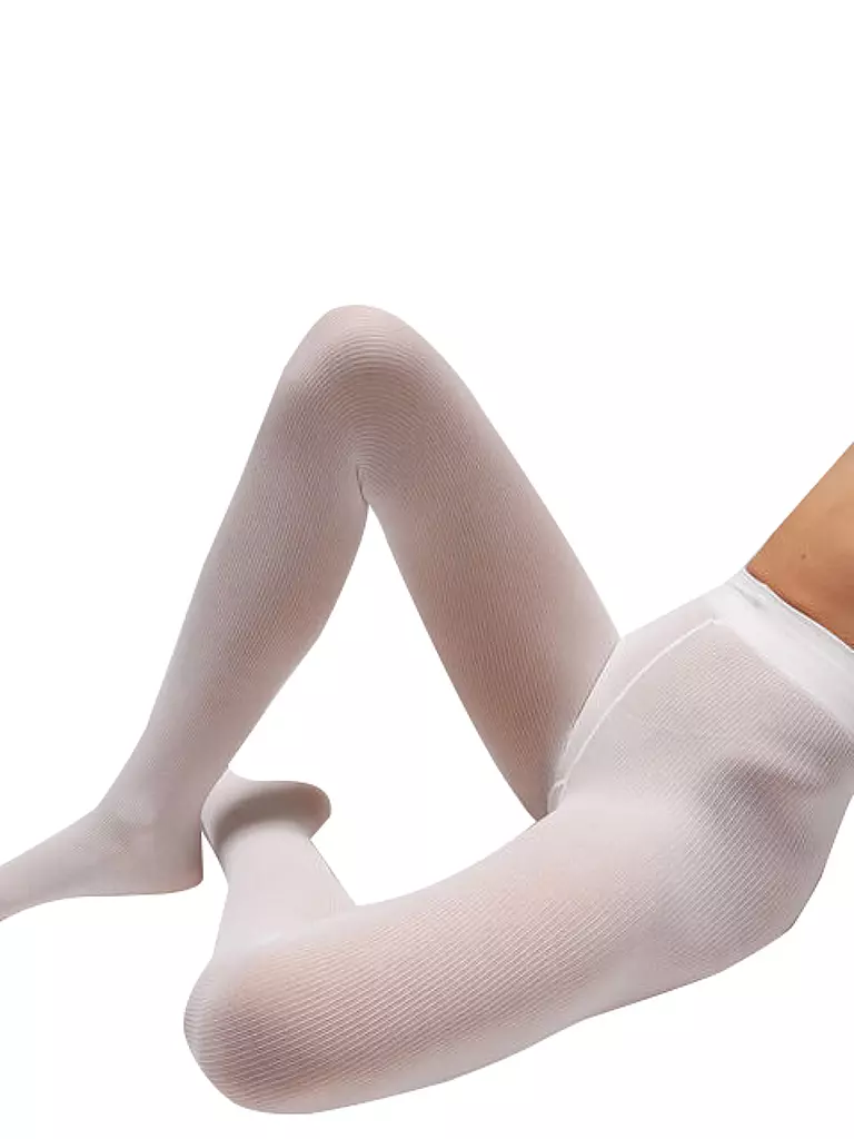 WOLFORD | Modestrumpfhose Mary Cotton Rib | beige