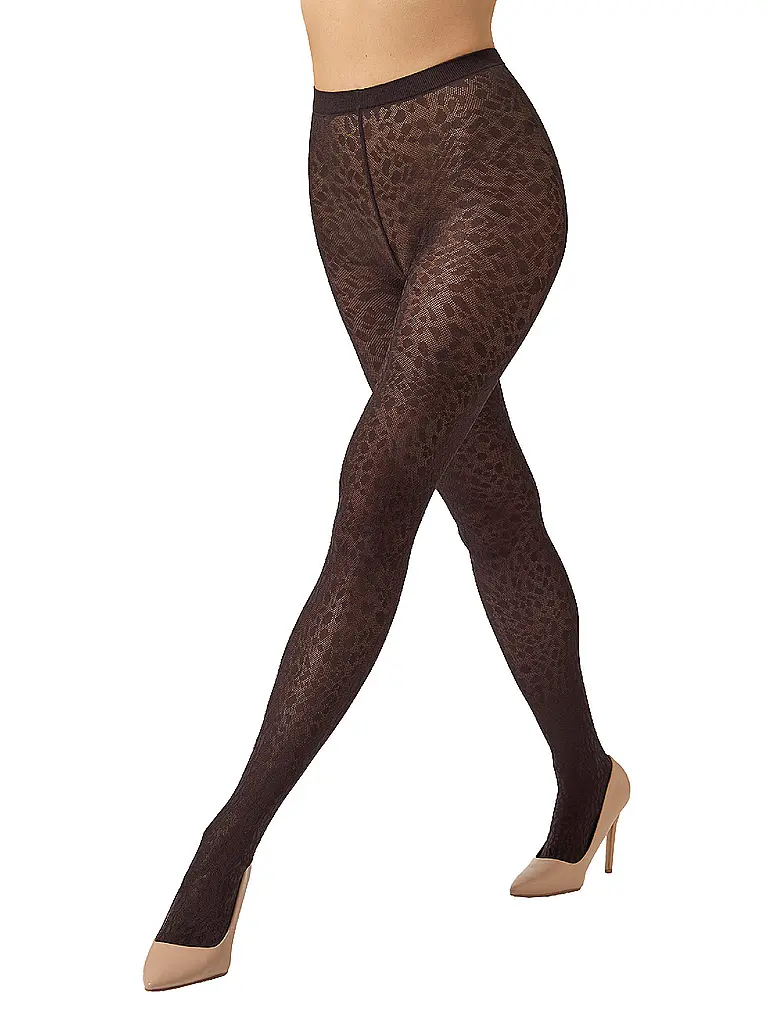 WOLFORD | Modestrumpfhose PANTERA Dark Wood  | braun