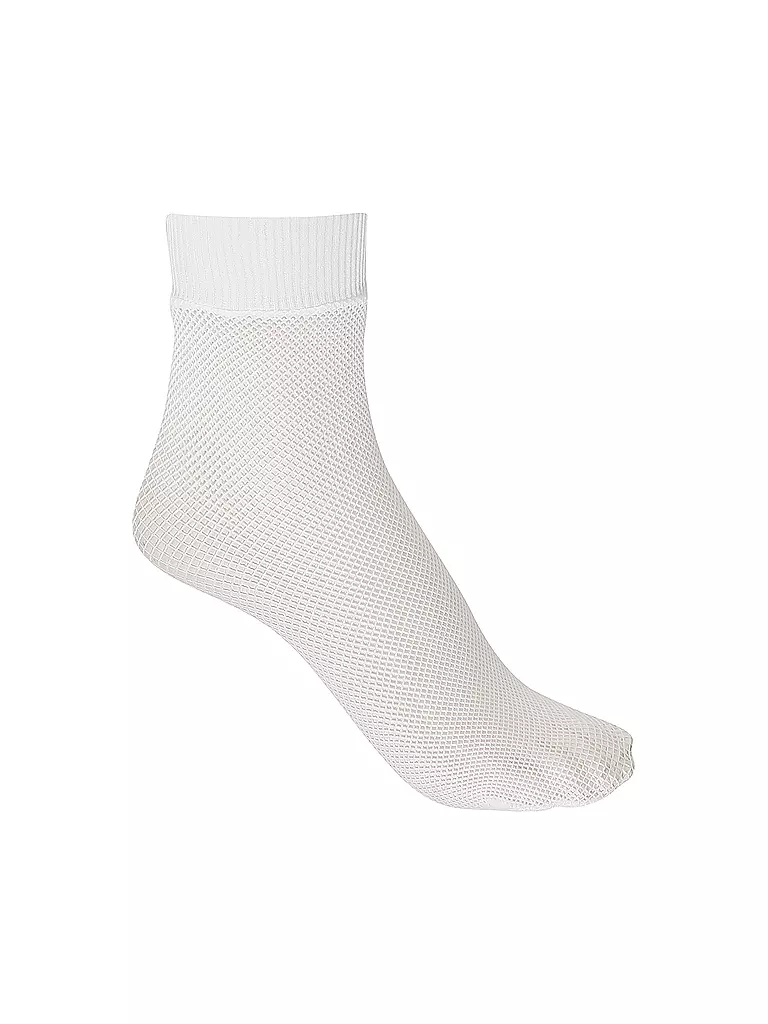 WOLFORD | Söckchen TWENTIES weiss | weiss