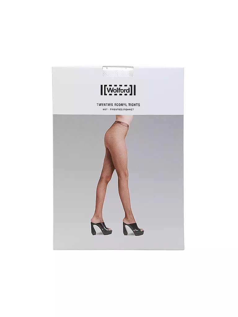 WOLFORD | Strumpfhose TWENTIES White | weiss