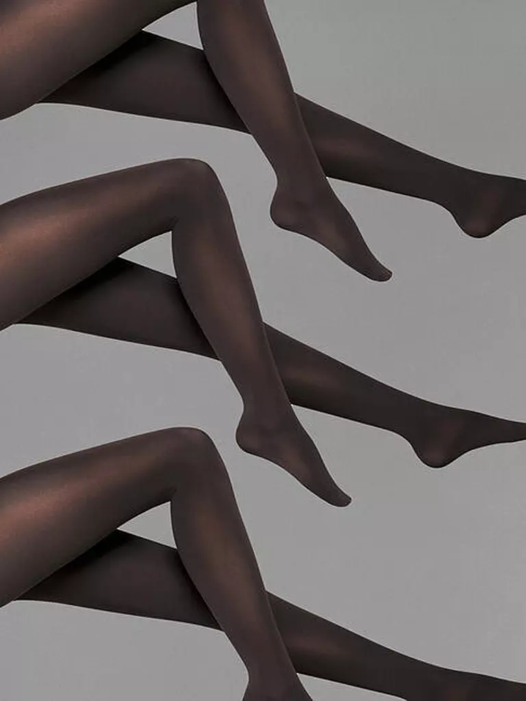 WOLFORD | Strumpfhose VELVET DE LUXE 66 3-er Pkg black | schwarz