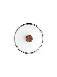 WOLL | Glasdeckel ECO-LOGIC 24cm Glas/Holz | transparent