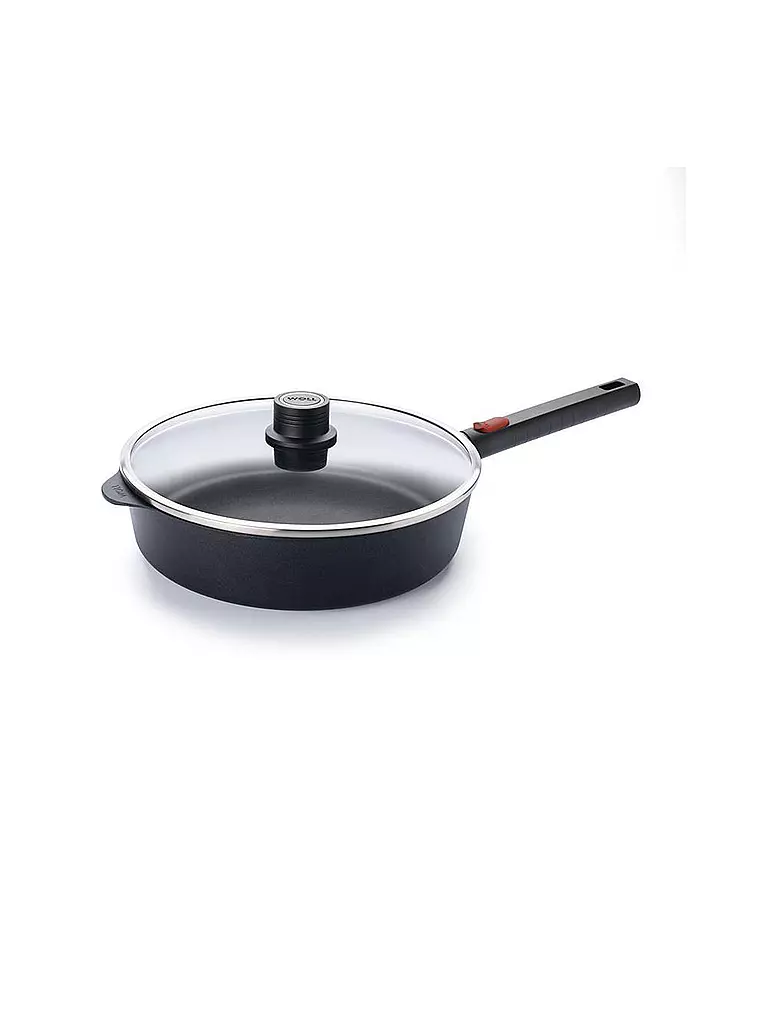 WOLL | Pfanne Hochrand 28cm 7cm hoch ECO-LOGIC Antihaft | schwarz