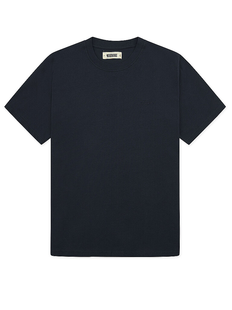 WOODBIRD T-Shirt WBBAINE dunkelblau | XL