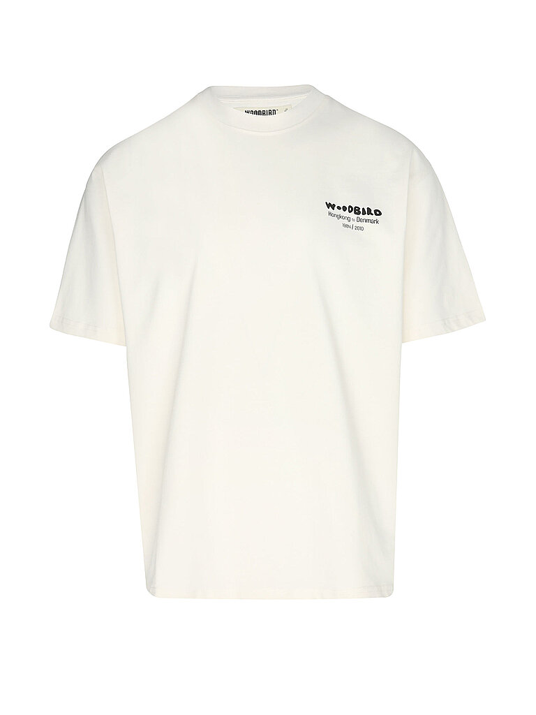 WOODBIRD T-Shirt  WBBAINE creme | M