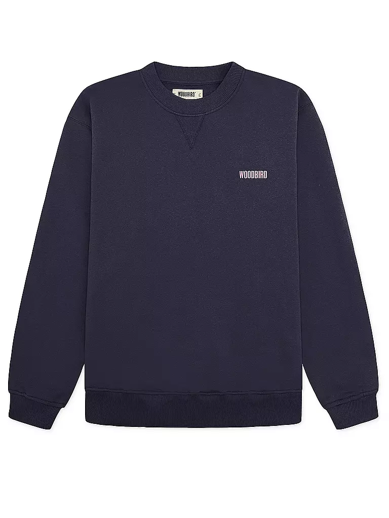 WOODBIRD | Sweater WBCANE KOI | dunkelblau