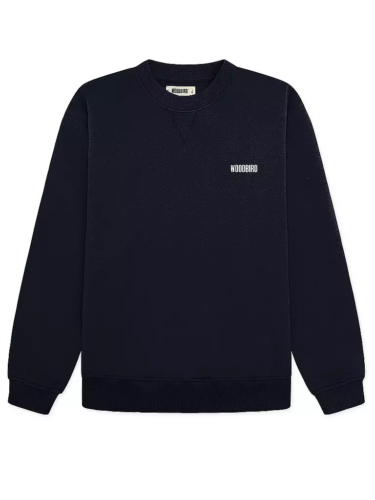 WOODBIRD | Sweater WBCANE PHO | dunkelblau