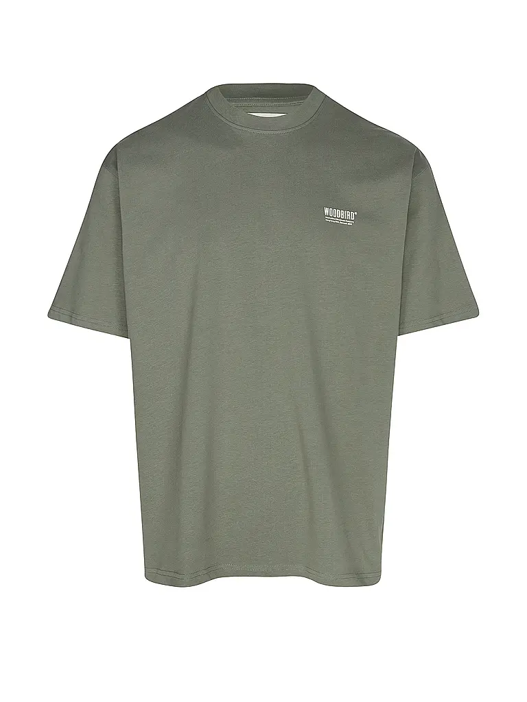 WOODBIRD | T-Shirt WBBAINE  | Hellgrün