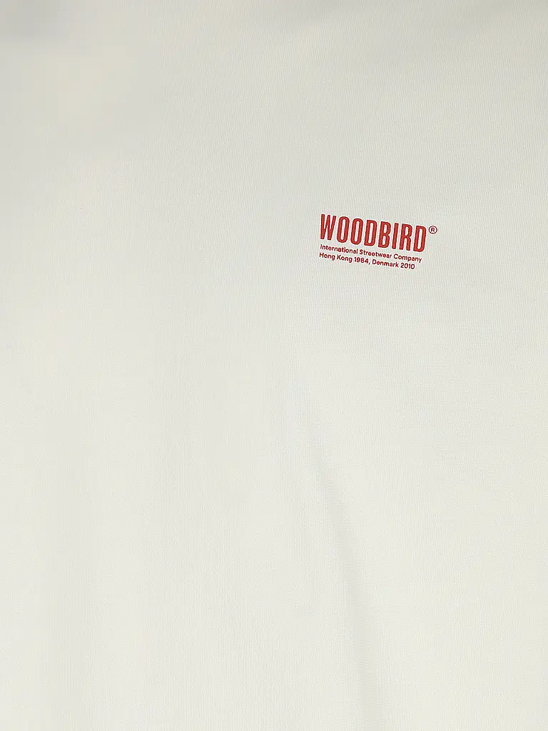 WOODBIRD | T-Shirt WBBAINE  | Creme
