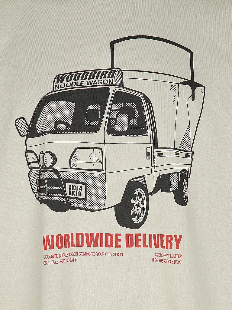 WOODBIRD | T-Shirt WBBAINE  | Beige