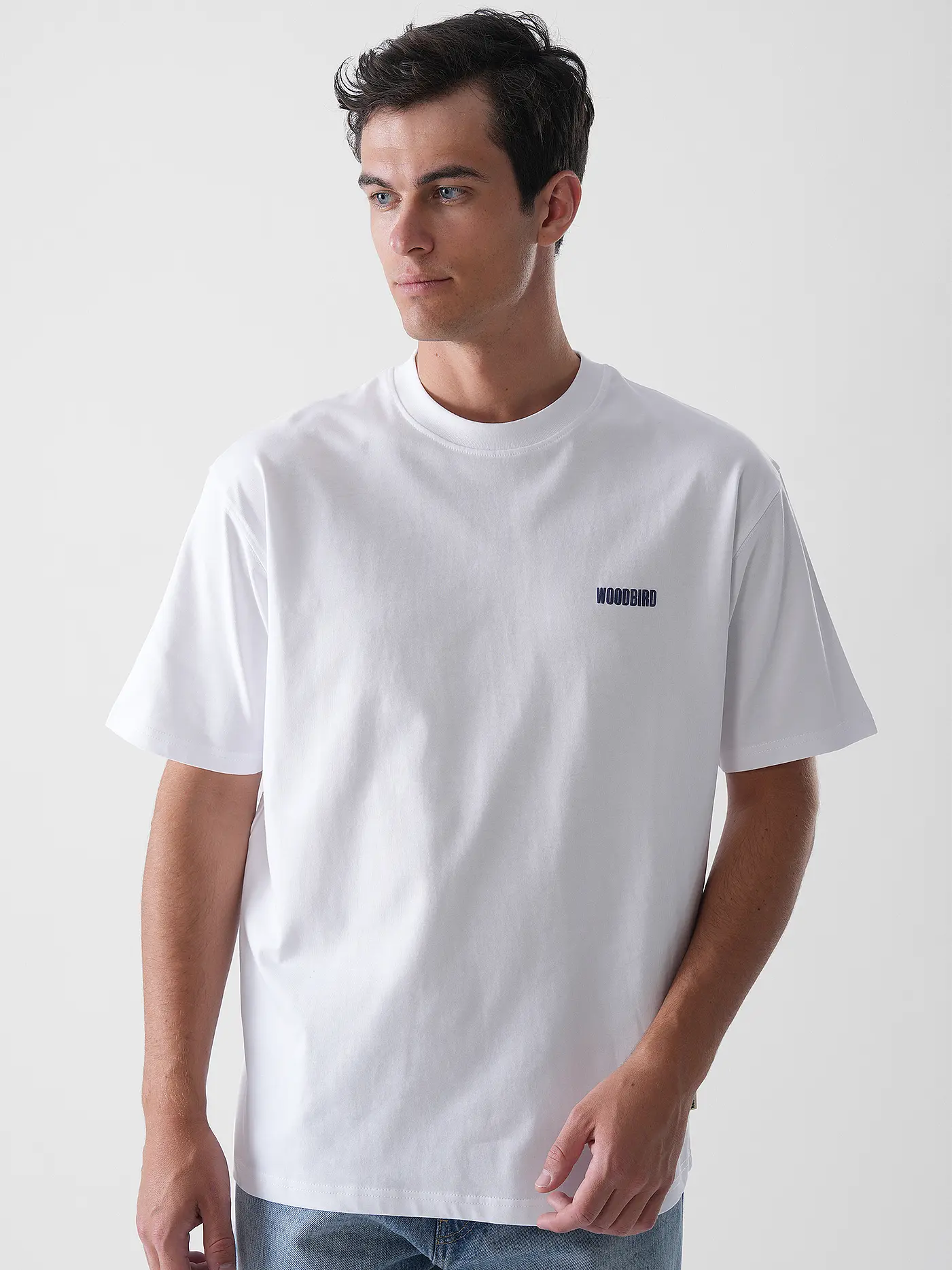 WOODBIRD | T-Shirt WBBAINE KOI | weiss