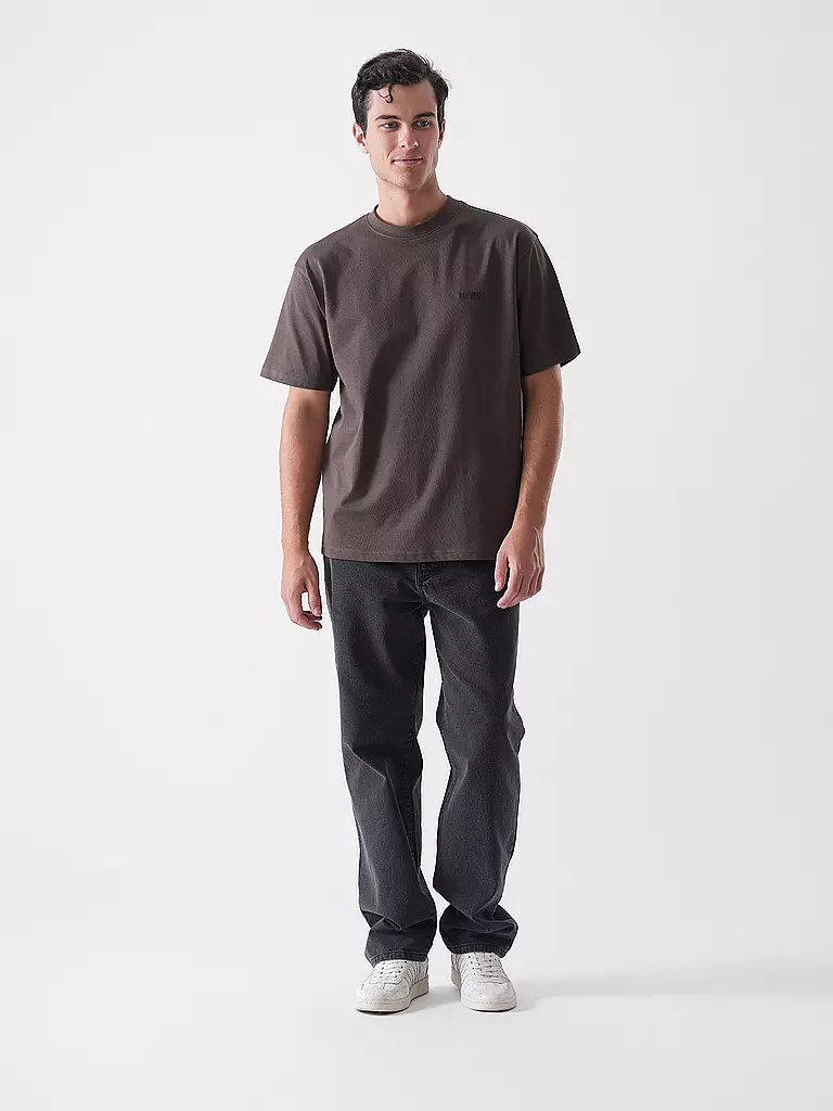 WOODBIRD | T-Shirt WBBAINE | braun