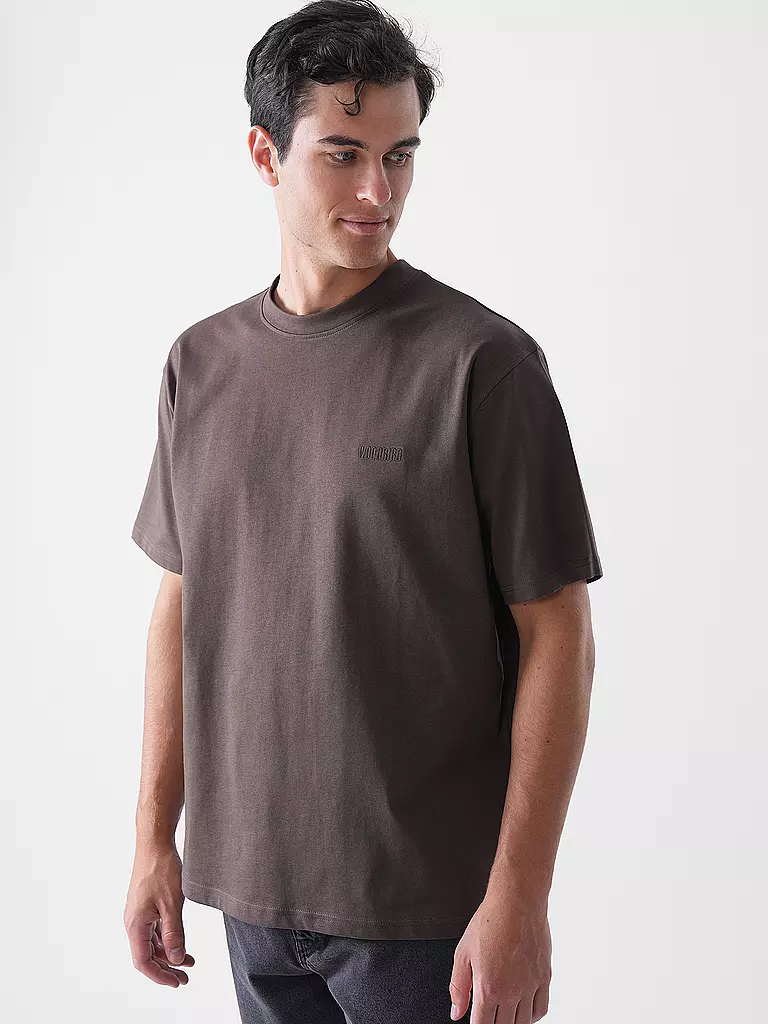WOODBIRD | T-Shirt WBBAINE | hellbraun