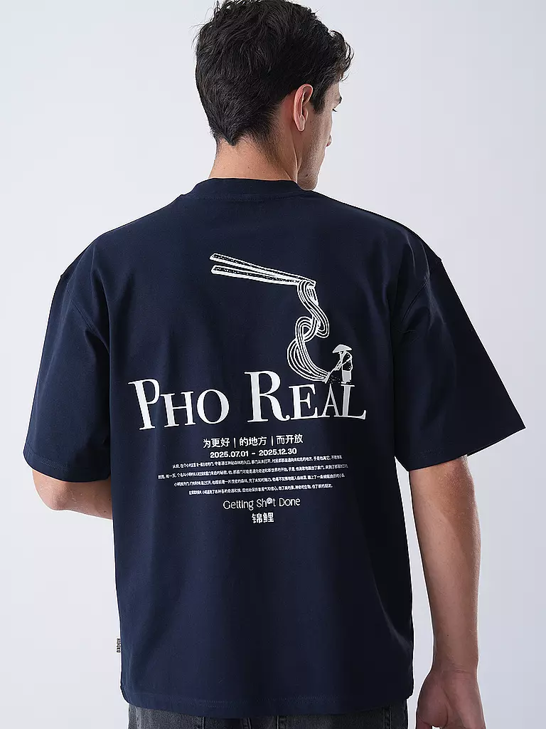 WOODBIRD | T-Shirt WBBEAM PHO | braun