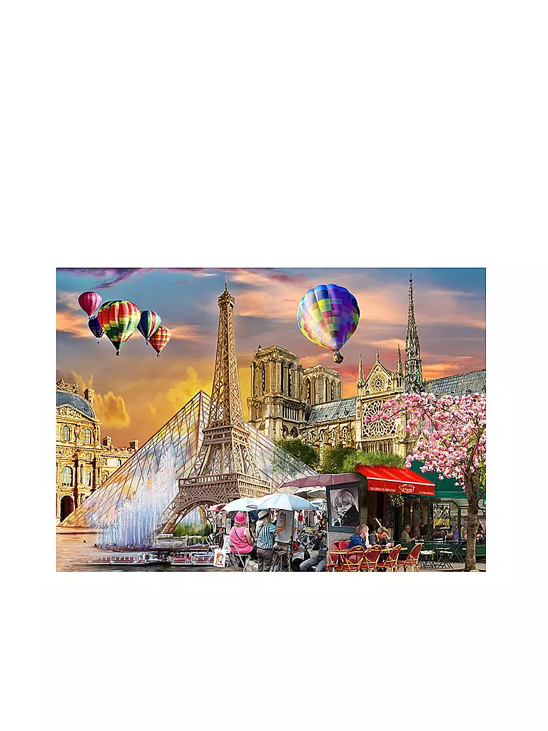 WOODEN CITY | Puzzle - Spring in Paris XL 1010 Teile | keine Farbe