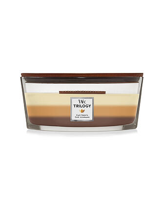 WOODWICK | Ellipsenkerze Knisterdocht 454g Triology Cafe Sweets
