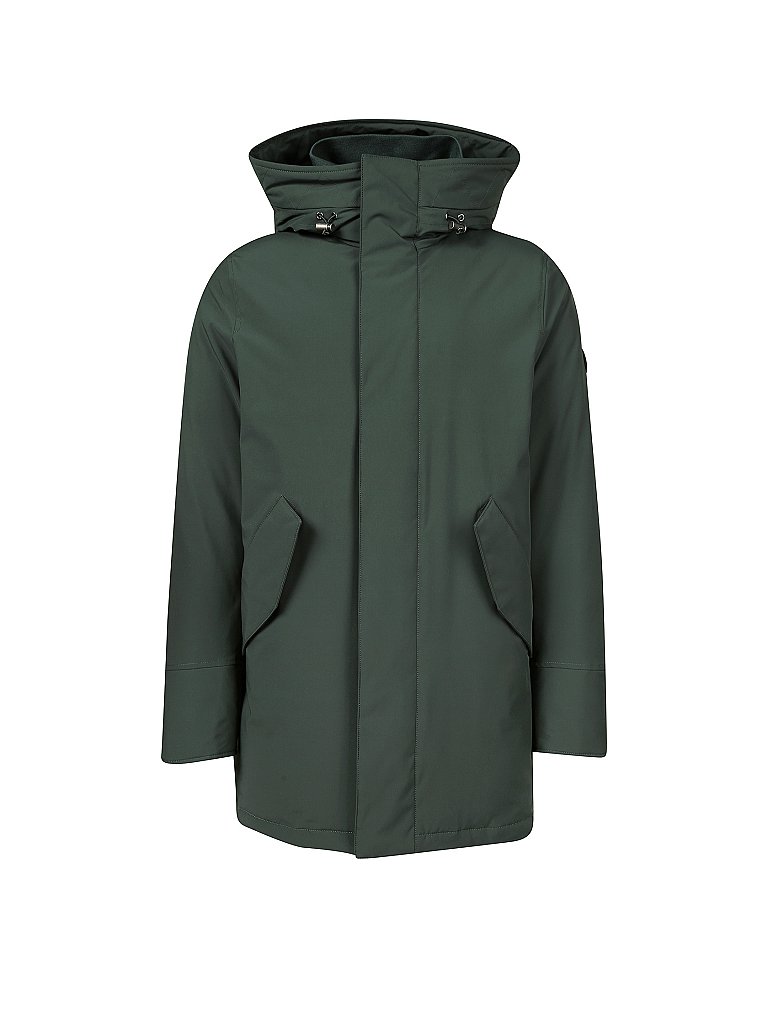 WOOLRICH Daunenparka grün | S